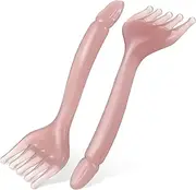 Healeved 2Pcs Wide Tooth Massage Comb Five Claw Scalp for Hair Detangler Portable and Lightweight Hair Brush for Scalp and Face Relaxation
