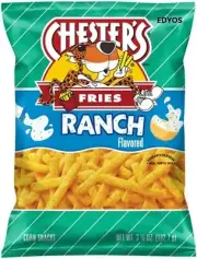 Brand New Exclusive Chester’s Cheetos Fries Ranch Crunchy Flavored Bag 5.25oz