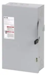 DG222NGB Cutler Hammer DG Series Disconnect 240V 60A Fusible Switch