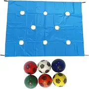 Hole Tarp Team Building Exercise Games - Teamwork Group Exercise Activities - Outdoor Challenge Teambuilding Toys for School Corporate Training Backyard