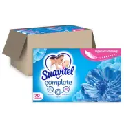 SUAVITEL Complete Dryer Sheets, Field Flowers, 420 Sheets Total (70 Sheets|Ca...