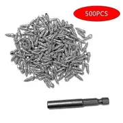 500pcs Car Tire Studs 4x12mm Anti-slip Tungsten Steel Nails Wheel Durable Boltsbolts For Tires Premium Atv Winter Emergency xi 200PCS with Drill