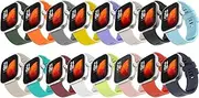 [Z.DuDuZAZA] Bands for Redmi Watch 4 Smartwatch for Women Men, 16 Pack Soft Silicone Strap Replacement Wristbands Compatible with Xiaomi Redmi Watch 4 Bracelet Change