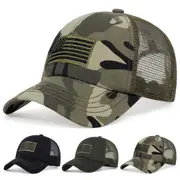 Usa Flag Embroidered Baseball Cap Adjustable Sun Hat For Outdoor Activities