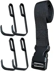 BIUDECO 5Pcs Tree Stand Hooks Durable Climbing Accessories for Hanging Outdoor Gear for Hunting and Tree Stand Use High Hardness and Wear Resistance