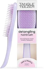 Tangle Teezer Fine & Fragile Ultimate Detangler Brush, Dry & Wet Hair Brush to Detangle & Reduce Breakage, Hypnotic Heather