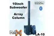 E-Lektron LA-10 Active Array Column PA System with 10 inch Subwoofer & Bluetooth connection and DSP
