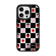 iPhone 16 Pro Mirror Case MagSafe Compatible Checkerboard
