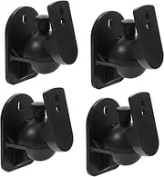 4pcs Hanging Audio Bookshelf Center Speaker Stand Speaker Mounts Speaker Wall Mount Brackets Studio Speaker Stands Wall Speaker Mount Speaker Mount Monitor Stand