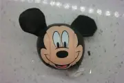 Vintage Disney Mickey Mouse Player Scrunch Ball Hacky Sack ~ NEW