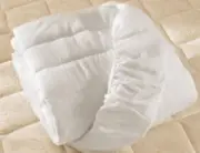 Encompass Group Double Fill Mattress Pad with 17" Skirt King Size