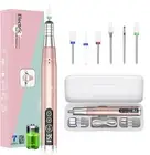 35000RPM Nail Drill Professional, Rechargeable Cordless Electric File Portable..