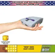 MINI Super Nintendo SNES System Console System Dust Cover Vinyl