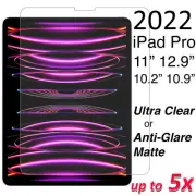 Ultra Clear or Matte Screen Protector for iPad 2024 11" 13" Air M2 Pro M4