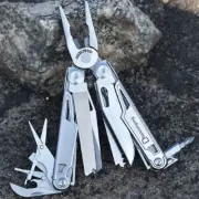 Daicamping DL12 Multi Tool Folding Pocket Knife Sheath Scissors Screw Pliers Can