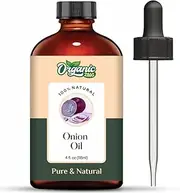 Organic Zing Onion (Allium cepa) Oil | Pure & Natural Oil for Haircare & Skincare - 118ml/3.99fl oz