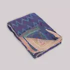 Handmade Vintage Kantha Quilt Cotton Throw Special Kantha Stiched Reversible