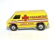 “ CUSTOM MADE “Hot Wheels REDLINE Super Van Paramedic Yellow , Only 1 On eBay
