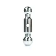 Weigh Safe 180 Hitch 1-7/8in x 2in Combo Ball (7.5K/10K GTWR) - Chrome-Plated