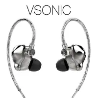 在飛比找Yahoo!奇摩拍賣優惠-【音樂趨勢】VSONIC VS7 耳道式耳機 幻境銀