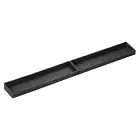 Stove Top Shelf, 30" Silicone Oven Shelf for Stove, Spice Rack Organizer Black