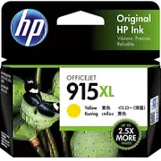 HP 915XL Ink Cartridge High Yield Yellow Genuine Original