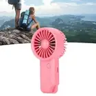 Mini Hand-held Small 3 Speed Folding Desk Fan Cooler Cooling USB Rechargeable