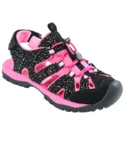 Norshside Burke SE Sport Sandals Black /Fuchsia Pink Girl's Size 11 Shoes NEW