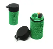 SmokeBox One Hitter Hard Keychain Case With 1 Hit Pipe,Water Resistant Hemp Case