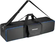 Neewer Tripod Carrying Case Bag, Light Stand Bag with Shoulder Straps and Handles, Large Photo Studio Equipment Case for Tripods, Monopods, Speaker Stands, Umbrellas, Mic Stand
