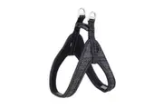 Rogz Medium Black Fast Fit Utility Harness for Dogs