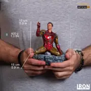 IRON STUDIOS MK85 Iron Man Tony Stark 5.9in Figure Model Statue Display IN STOCK