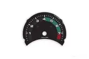 Porsche 911 996 / Boxster 986 - Gen 1 - Gauge Face Tachometer Dial Black Retro