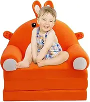 Kids Fold Out Couch,2 in-1 Kids Convertible Sofa to Lounger | Cute Comfortable Open Sleeper for Children Boys and Girls, Easy to Clean