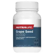 Nutralife Grapeseed 50000mg | 120 capsules