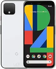 Google Pixel 4 G020M 128GB 5.7 inch Android Factory Unlocked 4G/LTE Smartphone - International Version (Clearly White) (Renewed)