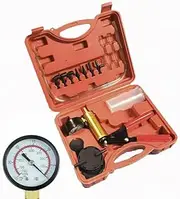 Hand-Held Brake Bleeder Tester Set Bleed Kit Car Motorbike Bleeding Vacuum Pump