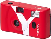 Yashica MF-1 Snapshot Reusable 35mm Film Camera - Y Edition (Red)