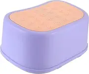 FOYTOKI Toilet Step Stool for Portable Bathroom Foot Stool with Slip Design Material for Potty Training and Easy Access to Sink