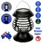 New Solar Mosquito Killer Lamp Fly Trap Zapper Catcher Bug Insect Outdoor