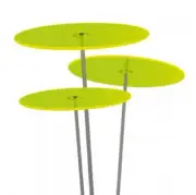 Cazador-del-sol - 8" Suncatcher Set of 3 - Uno - Green