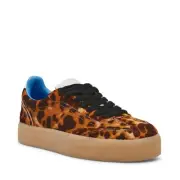 Steve Madden Women's TUX-L Leopard Sneaker Size 8 NWB