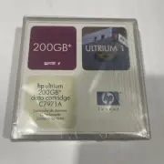 NEW Sealed HP LTO-1 LTO1 Ultrium 200GB Tape Data Cartridge C7971A 20MB/40MB/sec