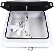 12V RV Vent Fan, 14in RV Roof Vent 6 Inch Blade Sun Resistant for Yachts for Motorhomes