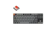 Keychron K1 Max QMK/VIA Wireless RGB Backlight Hot-Swappable Custom Gateron Mechanical Keyboard - Red Switch [KBKCK1MH1]