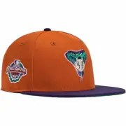 New Era Arizona Diamondbacks Cactus Fruit 59FIFTY Fitted Hat 2001 WS Patch 7 1/2