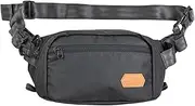 [VANQUEST] Dendrite-Large Waist Pack (Solid Black)