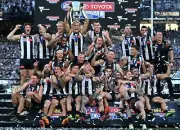 Collingwood magpies premiers AFL FOOTBALL TEAM POSTER,FREE POST, Bargain,1