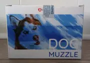 Gentle Muzzle Guard for Dogs-Prevents Biting and Unwanted Chewing Safely M Grey