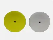 JFJ Easy Pro Buffing Pads: 1-White Pad AND 1- Extreme Yellow Pad